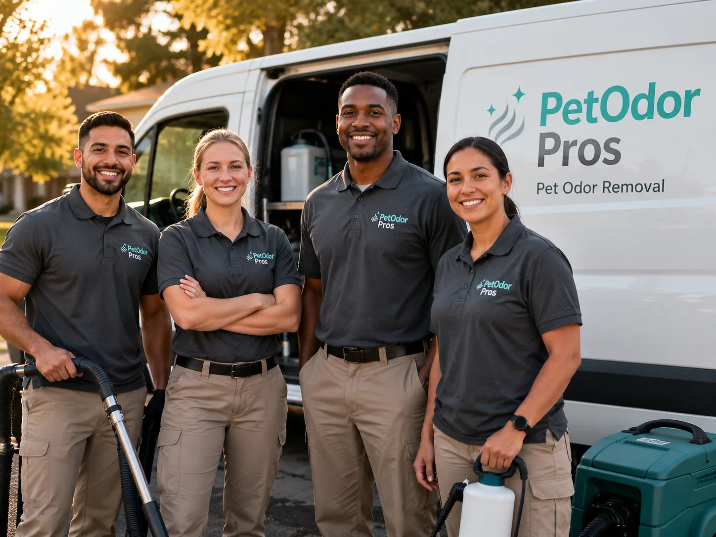 Pet Odor Removal team serving Stowell, TX